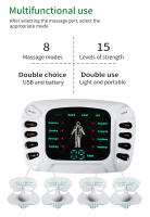 Estimulador De Terapia EMS De Acupuntura TENS Masajeador Corporal Multifuncional Con Terapia De SPA De Baja Frecuencia Para Relajación - details 5