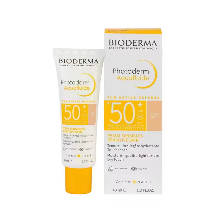 BIODERMA PHOTODERM Aquafluide Toque Seco Color Claro SPF50+ (40ml) ✅ Entrega 24/72h - 1