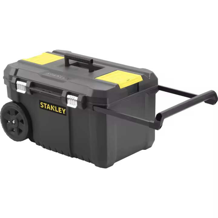 Caja de Herramientas Móvil Stanley 50 Litros - Mango Telescópico - Bandeja Extraíble - 1