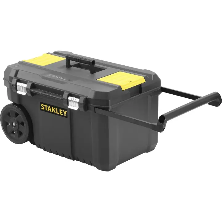 Caja de Herramientas Móvil Stanley 50 Litros - Mango Telescópico - Bandeja Extraíble - 1