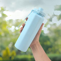 Botella De Agua Desmontable De 600ML De Silicona Para Deporte Al Aire Libre Viajes Camping Yoga Resistente Al Desbordamiento Reutilizable - details 2