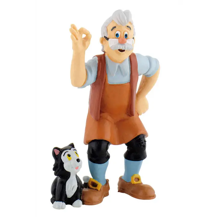 Figura Gepetto Pinocho Disney 7cmFigura  Coleccionable - Idea de Regalo- Mercancia Oficial - Juguetes para Niños y Adultos - Movies Fans - Muñeco para Coleccionistas y Exposición - 1