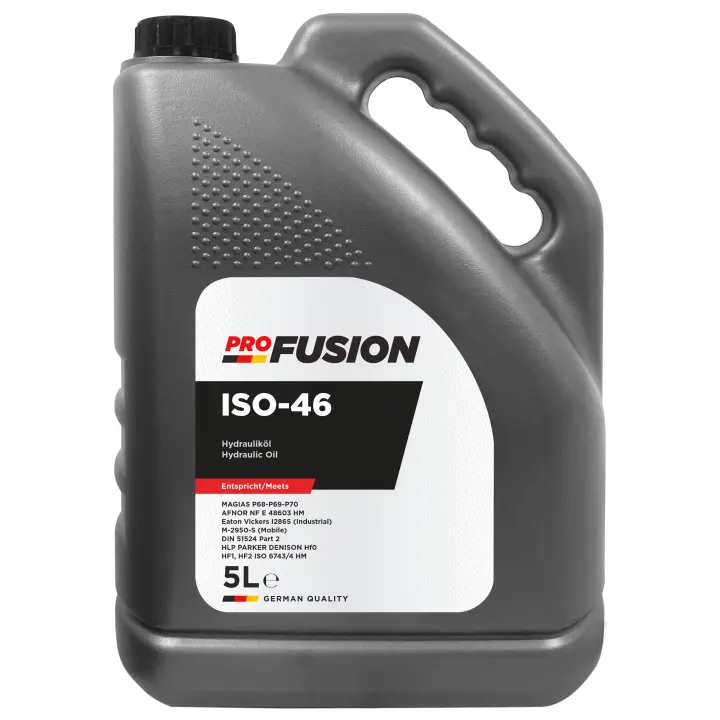 ProFusion Aceite Hidráulico ISO 46 HLP Maquinaria Camiones Hydro 5L - 1