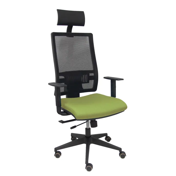 Silla de Oficina Ergonómica Piqueras Y Crespo con Brazos Regulables y Cabecero, Diseño Moderno y Apoyo Lumbar - 1