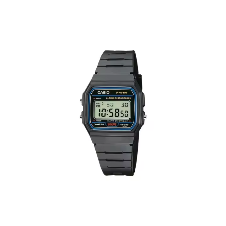 Reloj de pulsera unisex CASIO COLLECTION F-91W-1YER - 1