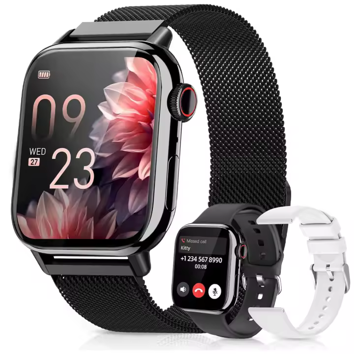 Smartwatch Bluetooth Serie Ultra 9, IP68 Resistente al Agua, Pantalla AMOLED de 2,05 Pulgadas, Regalo para iOS y Android - 1