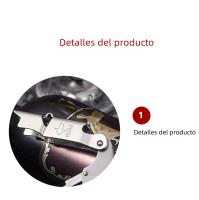 Aguja Para Botellas De Vino Y Cerveza Multifuncional Portátil Con Mango De Resina Colorida Herramienta De Barra Profesional Abrebotellas - details 2