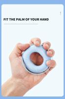 Anillo De Agarre Para Manos Con Expansor De Carpo De Silicona Para Entrenamiento De Fuerza Aumento De Poder Muscular Y Construcción Del Cuerpo 20-80LB - details 3