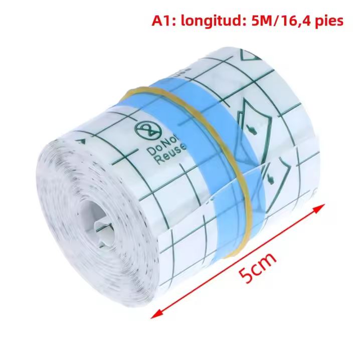 Película Protectora Impermeable Para Tatuaje 5m/Rol Transparente Ideal Para El Cuidado Posteriores Y Reparación De Tatuajes Accesorio De Tatuaje LANBENA - 1