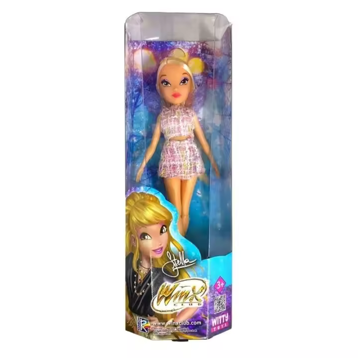 Muñeca Stella Winx Club con alas multicolor para cambiar su apariencia - 1