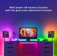 Tira De LED RGB WS2812B 5050 DC 5V Impermeable Con IC Chip Addressable 144LEDs Pantalla Digital Flexible Multicolor Para Decoración De Hogar - details 13