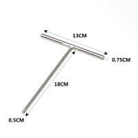Herramienta De Espalda De Crepe Francesa Espátula Para Batido De Tortilla Acero Inoxidable Eco-amigable Para Cocina Y Panadería - details 2