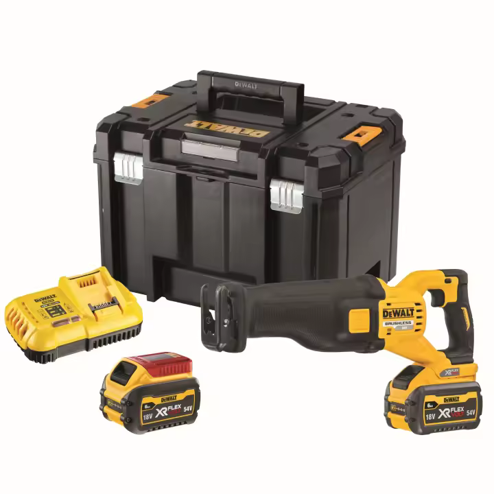 Dewalt DCS389T2-QW - SIERRA SABLE SIN ESCOBILLAS XR FLEXVOLT 54V LI-ION 6Ah - 1