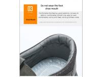Zapatos De Trabajo Para Hombre Casual Transpirables Loafers Ligeros De Verano Antideslizantes Con Suela Suave Para Playa Y Interior - details 6
