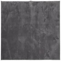 vidaXL Alfombra de pelo corto suave lavable HUARTE 200x200 cm Color Antracita,  Beige,  Crema y mas Alfombras de área  Alfombra de Piso para Sala de Estar Dormitorio Habitación Salón - details 3