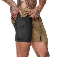 Shorts De Running Para Hombre Verano 2 En 1 Deporte Fitness Entrenamiento Secado Rápido Pantalones De Gimnasio Shorts Deportivos - details 9