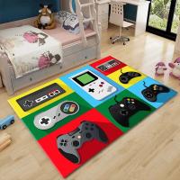 Alfombra Antideslizante Para Juego Con Diseño De Controlador Ideal Para Decoración De Habitaciones Infantiles Y Salones - details 5