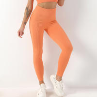 Leggings Deportivos mujer sin costura, High Belt, compresión y efecto push-up - details 5