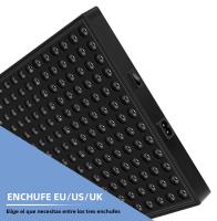 Luz De Crecimiento Para Plantas LED De 200W Espectro Completo Para Invernadero Jaula De Crecimiento Hidroponía Suculentas Flores Frutas Vegetales Iluminación Complementaria - details 2