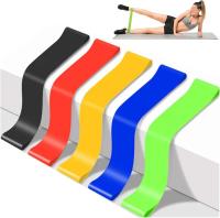 Paquete de 5 bandas de Resistencia para yoga, Gimnasio, fitness, dominadas, ejercicio con banda elástica asistida, equipo de gimnasio en casa - details 2