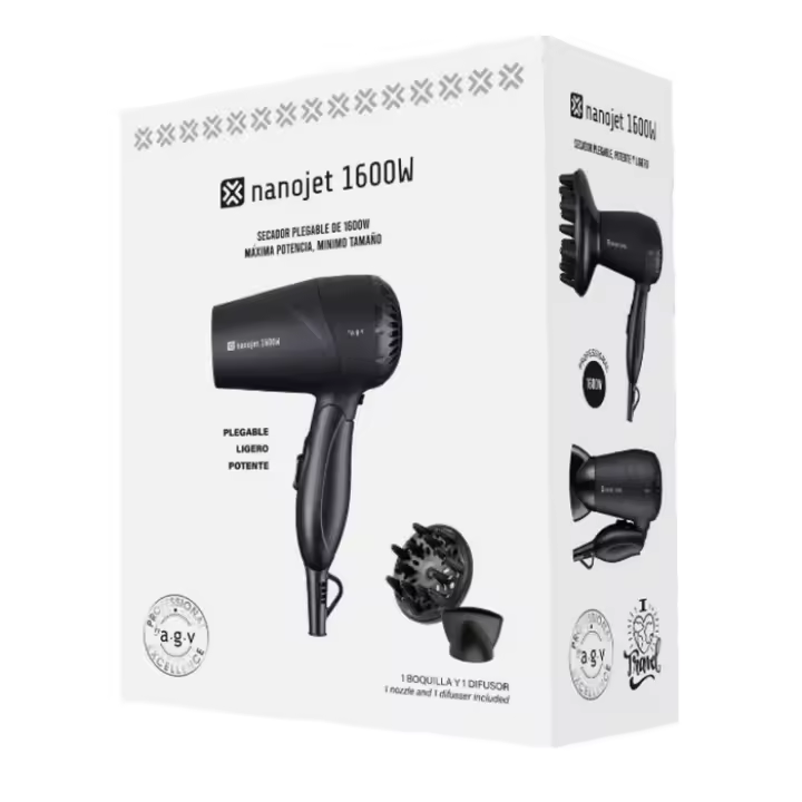 Secador Nanojet 1600W - 1