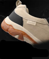 Zapatos De Cuero Para Hombre Casual Transpirables Mocasines De Senderismo No Slip Para Exterior Zapatos De Deporte Para Adultos - details 4