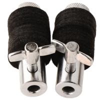 Soporte De Cymbal De Batería De Metal Resistente Para Bajista Accesorios De Percusión Soporte De Abrazadera De Hi-Hat 2 Piezas - details 1