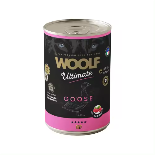 Latas de Comida Húmeda de Ganso para Perro 400gr - Alimento Premium para tu Mascota. - 1