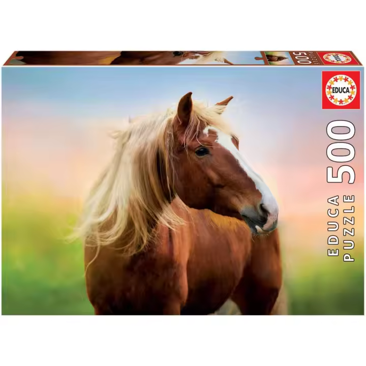 Educa - Caballo al Amanecer. Puzzle de 500 Piezas. Ref. 19000 - 1