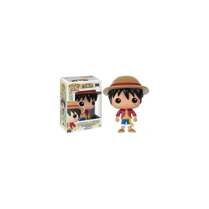 Funko POP! One Piece - Anime - 098 Luffy - One Piece - Figura Coleccionable Oficial - Juguete para Niños y Adultos - Fans - Diversidad de Personajes y Temáticas - 1