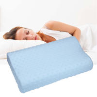 Almohada De Espuma De Memoria Suave 50x30x9cm Casos De Almohada Para Cuello Sanidad Y Cuidado Del Hogar U-Shape Polyester/Cotton - details 2