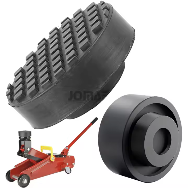JOMAFA - Taco de goma para gato hidraulico de carretilla de 2 toneladas. Protector de goma 63 x 28 mm - 10528 - 1
