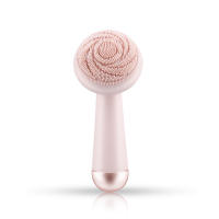 Limpieza Facial Eléctrica Con Cepillo De Silicona Y Masajeador Vibratorio Herramienta De Belleza Recargable Impermeable Para Limpieza Profunda De Poros - details 8