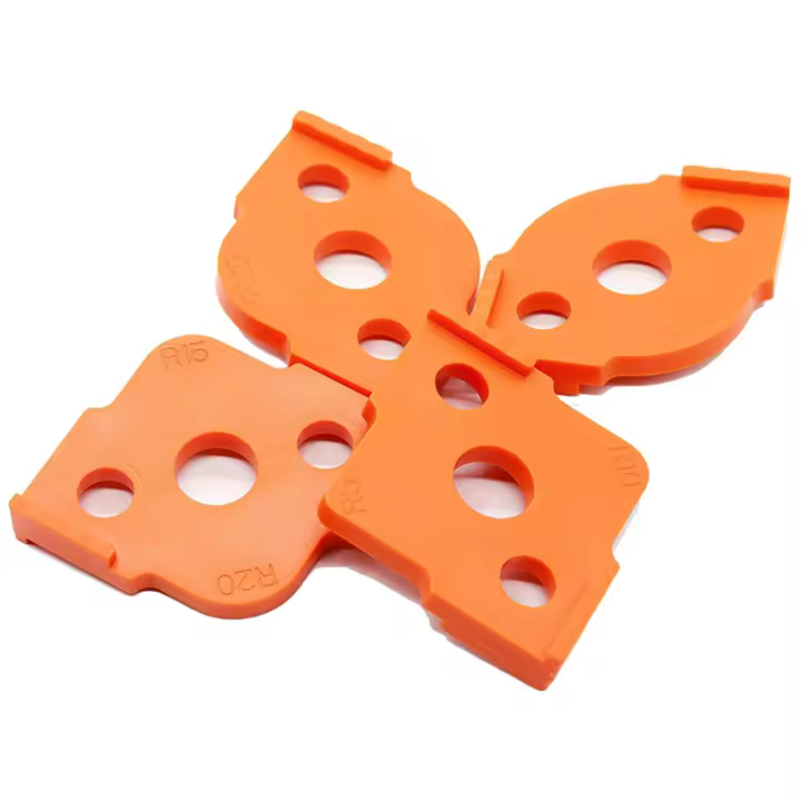 Plantillas De Radio Para Router De Madera Juego De Herramientas Para Trabajar La Madera ABS De Alta Dureza Herramienta Combinada Para Milímetros - 1