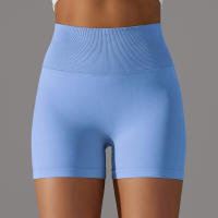 Shorts De Yoga Para Mujer Fitness Running Ciclismo Leggings Deportivos De Cintura Alta Transpirables Talla Grande Verano Gimnasio - details 81