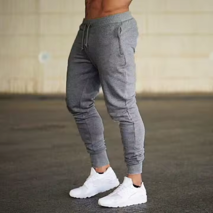 Pantalones De Running De Polyester Para Hombre Y Mujer Ajustables Con Cordón Comodidad Urbana Para Fitness Y Jogging - 1