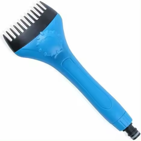 Cepillo limpiador de filtros de piscina, herramienta de limpieza de cartuchos de filtro de piscina y spa, limpiador de chorro de filtro manual con perilla de ajuste - 1