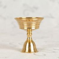 Soporte De Vela De Cobre 1PC Lámpara De Mantequilla Decoración Para El Hogar Estilo Antiguo Soporte De Vela Larga Cupón De Cobre - details 1