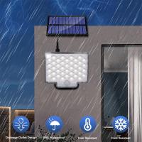 Lámpara De Pared Solar Con Control Remoto Y Sensor De Movimiento 160 LEDs Impermeable Para Iluminación Del Jardín Garage Y Atrás Del Patio - details 2