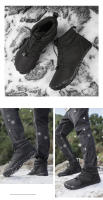 Botas De Invierno Impermeables Para Hombres Y Mujeres Zapatos De Camuflaje Casuales Para Exterior Trabajo Caminar Escalada Senderismo - details 28