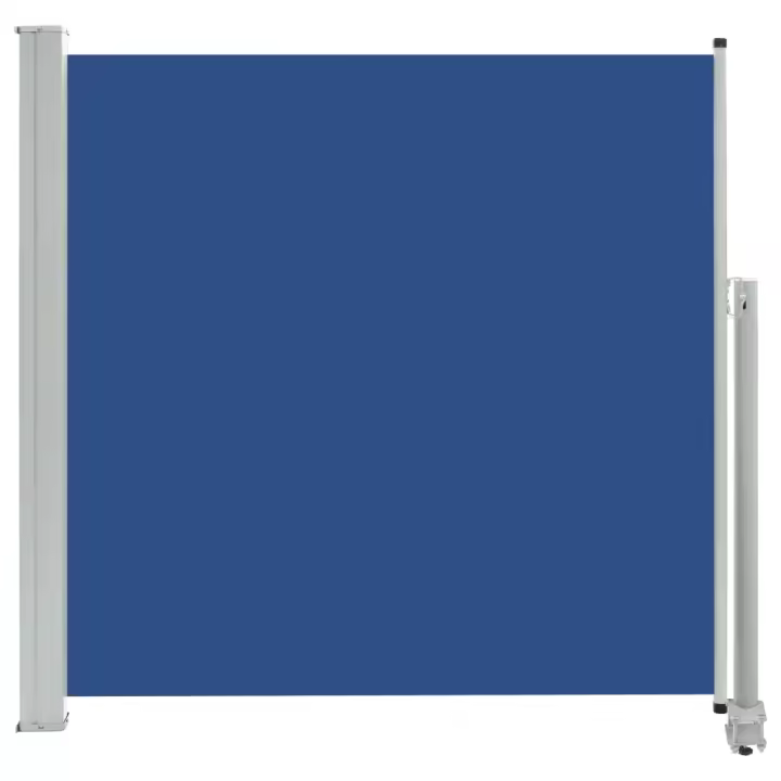 vidaXL Toldo lateral retráctil de jardín 160x300 cm Color Azul, Rojo, - 1