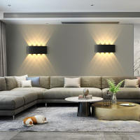 Lámpara De Pared Exterior Impermeable LED Para Decoración Del Hogar Jardín Veranda Y Escaleras Luminaire Facade Luz Exterior - details 23