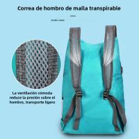 Mochila Ligera Plegable Y Plegable 15L Para Hombres Y Mujeres Bolsa De Deporte Y Viaje Mochila De Día Para Senderismo Material De Nylon - details 6