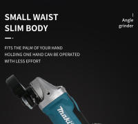Makita 18V DGA404 Mezcladora De Ángulo Eléctrica Recargable De Potencia Alta Con Motor Brushless 125/100mm Para Corte Y Pulido - details 6