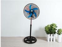 Ventilador de pie industrial 5 ASPAS GIRATORIA 360GRADOS CAJA 2 unidades Potencia de 80W,50CM DIAMETRO,ASPA ALUMINIOS 3 velocidades  Altura ajustable Base estable tipo estrella Calidad de confianza garantizada - details 3