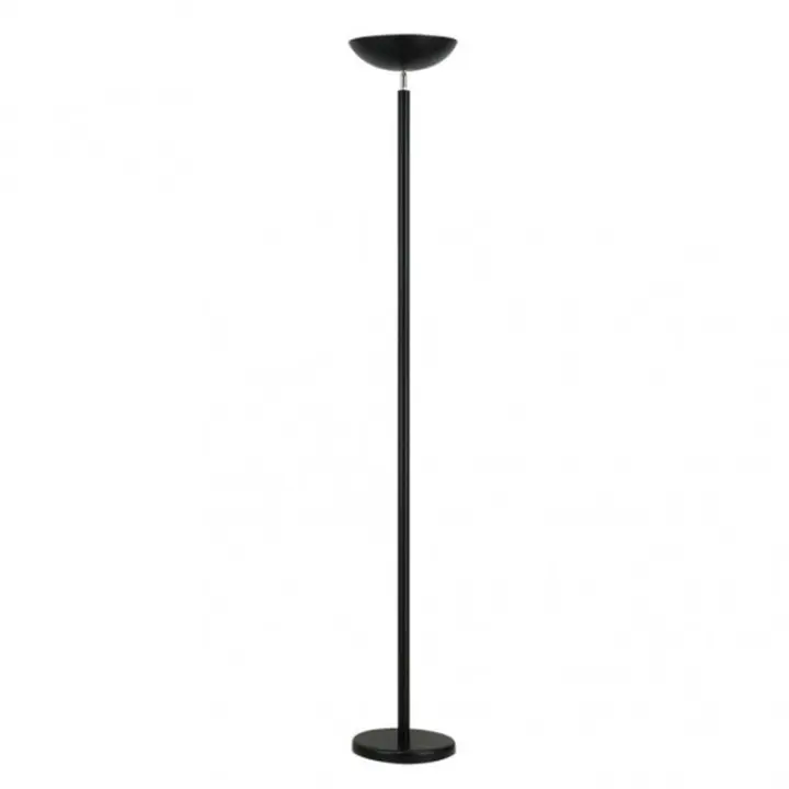 Lámpara de Pie FABRILAMP Luyten 2xe27 Negro Mate 180x27x27 Cm - 1