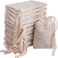 Bolsa De Malla Para Ducha Y Baño Exfoliante Saver De Jabón 5/1Pcs Accesorio De Baño Con Soporte De Red Para Jabón - details 7