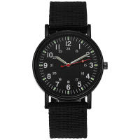 Reloj Militar Para Hombre YIKAZE Con Correa De Lona Resistente Al Choque Y Luz Súper Reloj Deportivo De Cuarzo Para Exteriores - details 13