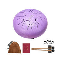 Mini Tambor De Acero Hueco Para Principiantes 3 Pulgadas 6 Pulgadas Instrumento De Percusión Para Niños Regalo Ideal - details 3