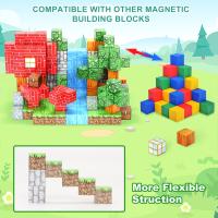 Juego De Construcción Magnético 102 Piezas Cubos Magnéticos Para Niños Y Niñas Edad 3-10 STEM Juguete Educativo Para Niños - details 3